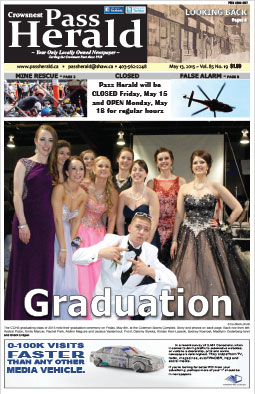 Crowsnest Pass Herald Front Page