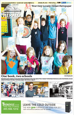 Crowsnest Pass Herald Front Page