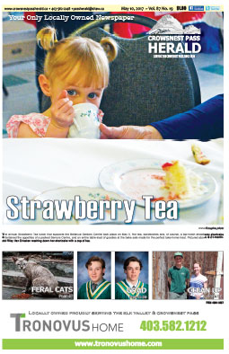 Crowsnest Pass Herald Front Page