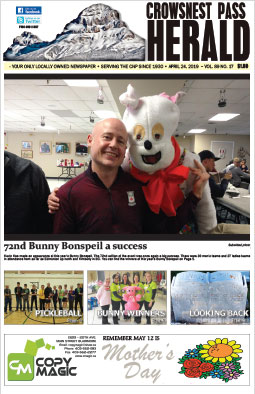 Crowsnest Pass Herald Front Page