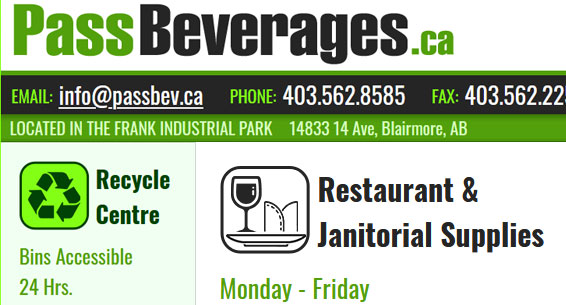 Crowsnest Pass Herald Front Page