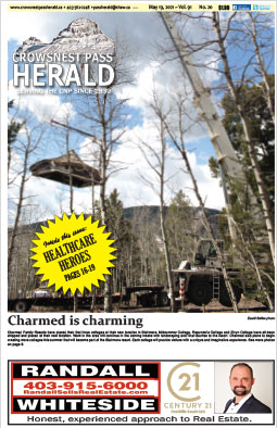 Crowsnest Pass Herald Front Page